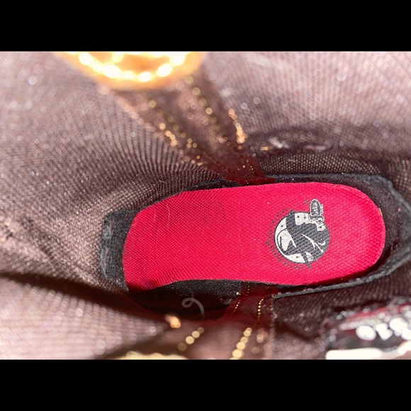 ORIGINAL JUSTIN WOMEN'S CHELLIE WESTERN BOOTIES - SQUARE TOE size 7 worn - Picture 7 of 8